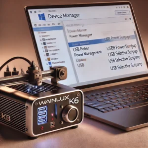 wainlux k6 not connecting in windows 11 computer setup